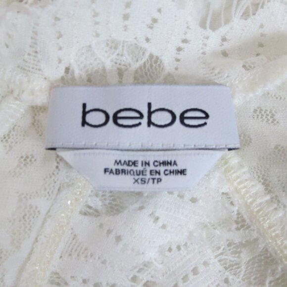 Bebe Lace Babydoll Top - Picture 6 of 6